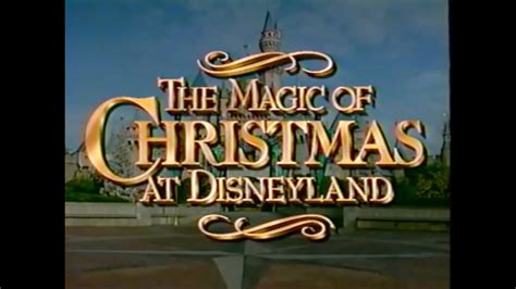 Te magic kf christmas at disneyland 1992